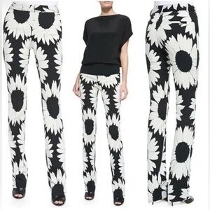 Alice + Olivia Floral Straight Leg Pants